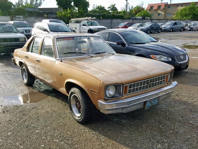 1X69D8T245905 - 1978 CHEVROLET NOVA GOLD photo 1