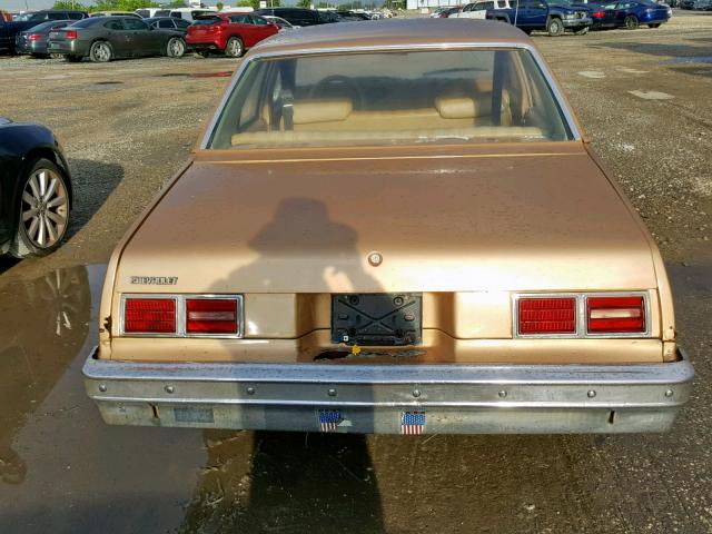 1X69D8T245905 - 1978 CHEVROLET NOVA GOLD photo 10