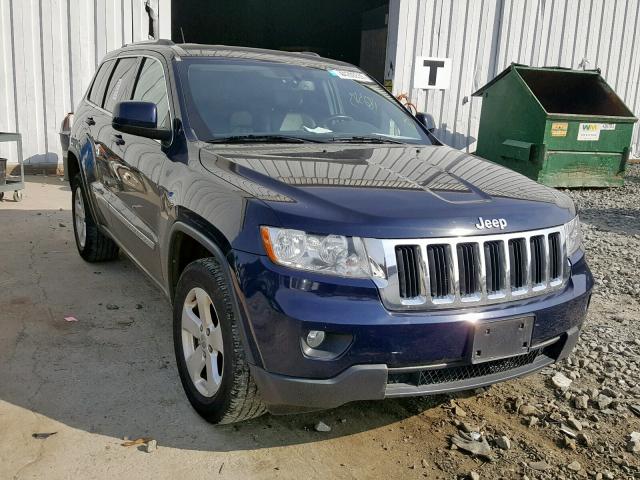 1C4RJEAG9DC561573 - 2013 JEEP GRAND CHER BLUE photo 1