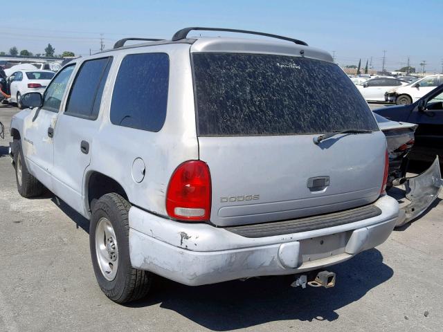 1B4HR28Y6XF681526 - 1999 DODGE DURANGO SILVER photo 3