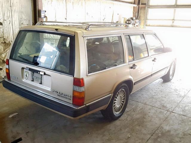 YV1GA8754K0025282 - 1989 VOLVO 760 GOLD photo 4