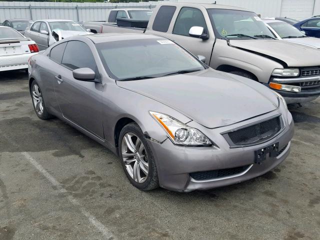 JNKCV64E89M606206 - 2009 INFINITI G37 BASE CHARCOAL photo 1