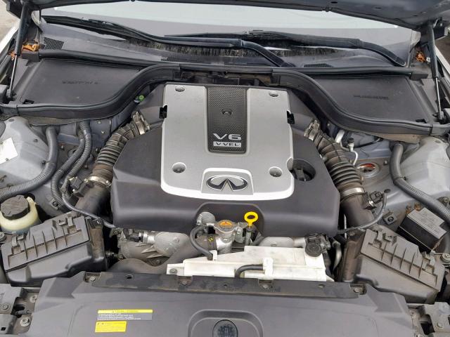 JNKCV64E89M606206 - 2009 INFINITI G37 BASE CHARCOAL photo 7