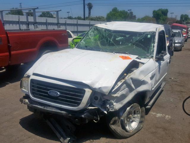 1FTYR14E69PA69008 - 2009 FORD RANGER SUP WHITE photo 2