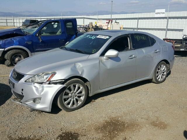 JTHCK262285020291 - 2008 LEXUS IS 250 SILVER photo 9