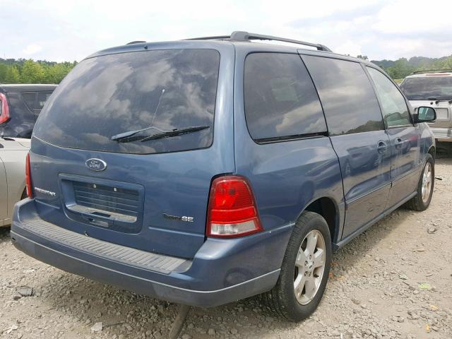 2FMZA516X6BA66725 - 2006 FORD FREESTAR S BLUE photo 4