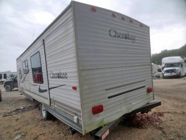 4X4TCKD2X6P101116 - 2005 WILDWOOD CHEROKEE WHITE photo 3