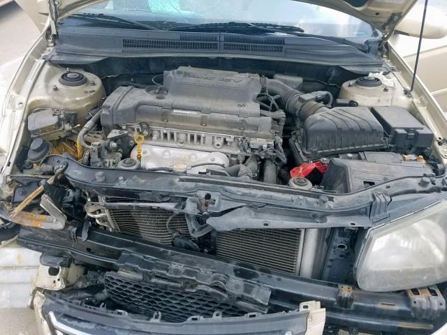 KNAFE221795646291 - 2009 KIA SPECTRA EX GOLD photo 7