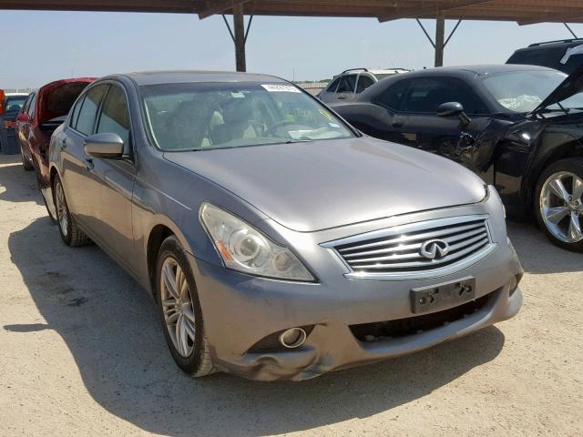 JN1CV6AP9BM504395 - 2011 INFINITI G37 BASE GRAY photo 1