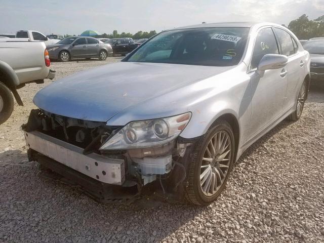 JTHBL5EF0B5107001 - 2011 LEXUS LS 460 SILVER photo 2