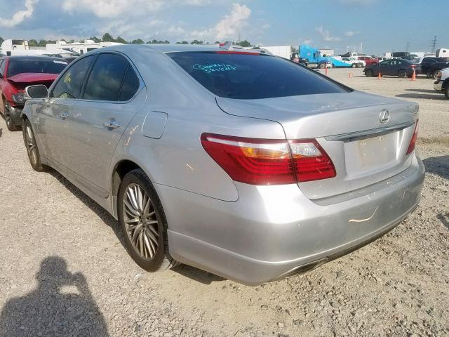 JTHBL5EF0B5107001 - 2011 LEXUS LS 460 SILVER photo 3