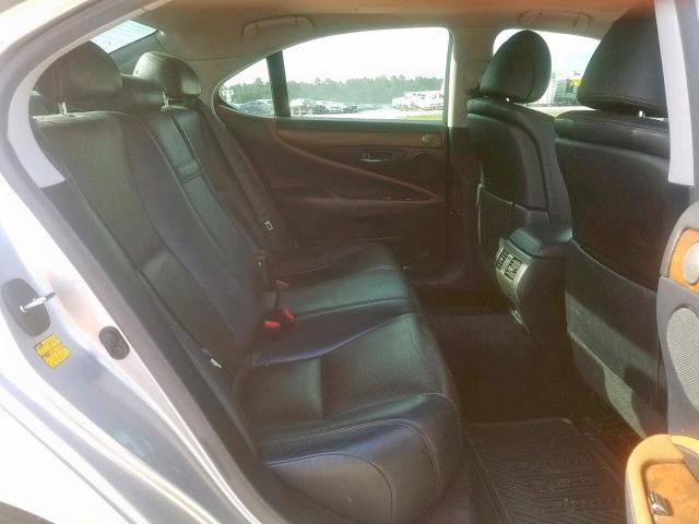 JTHBL5EF0B5107001 - 2011 LEXUS LS 460 SILVER photo 6