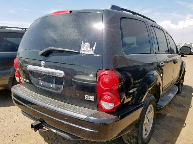 1D4HB58D34F144102 - 2004 DODGE DURANGO LI BLACK photo 4