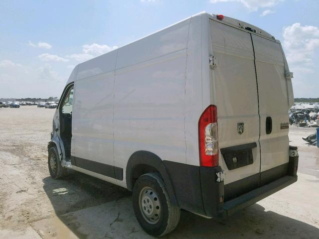 3C6TRVCG6KE521542 - 2019 RAM PROMASTER 白色 照片 3