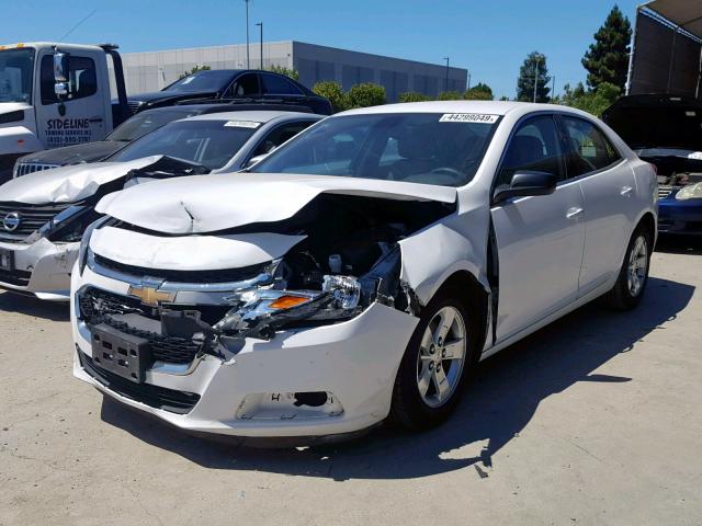 1G11A5SA3GU146196 - 2016 CHEVROLET MALIBU LIM WHITE photo 2