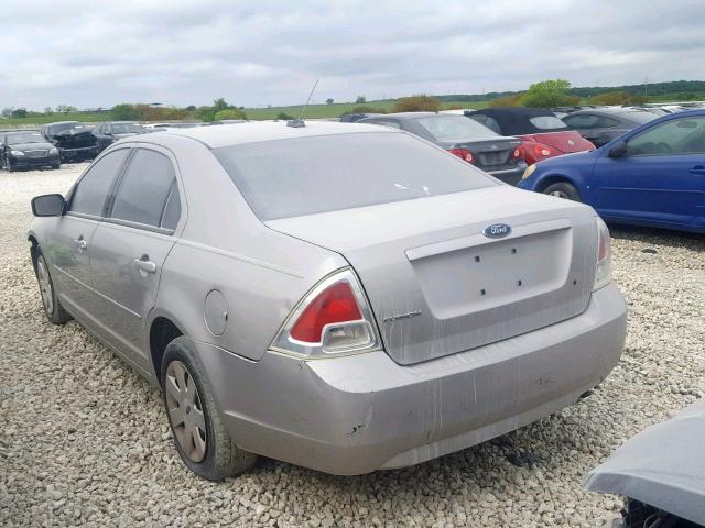 3FAHP06Z48R172778 - 2008 FORD FUSION S SILVER photo 3