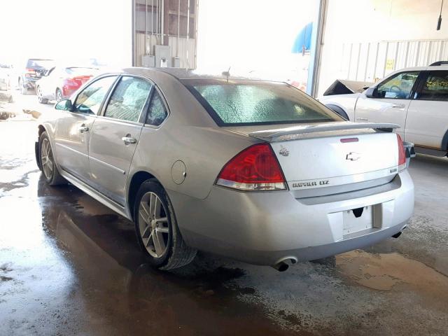 2G1WC5E30C1159085 - 2012 CHEVROLET IMPALA LTZ SILVER photo 3