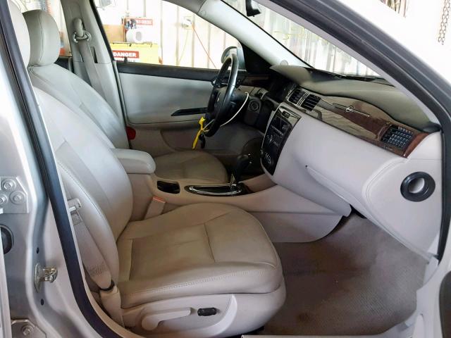 2G1WC5E30C1159085 - 2012 CHEVROLET IMPALA LTZ SILVER photo 5