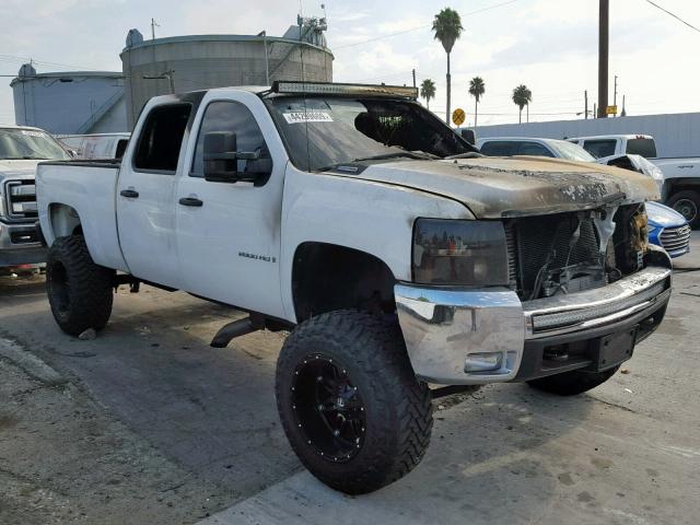 1GCHK53689F135067 - 2009 CHEVROLET SILVERADO WHITE photo 1