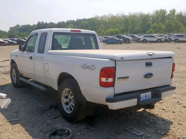 1FTZR45E37PA42544 - 2007 FORD RANGER SUP WHITE photo 3