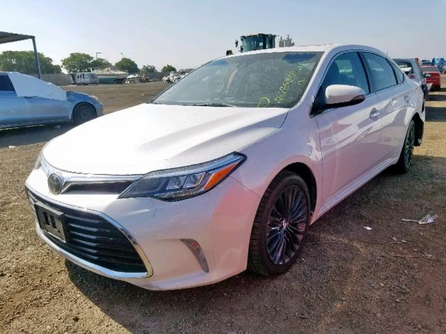 4T1BK1EB9JU265282 - 2018 TOYOTA AVALON XLE WHITE photo 2