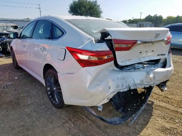 4T1BK1EB9JU265282 - 2018 TOYOTA AVALON XLE WHITE photo 3