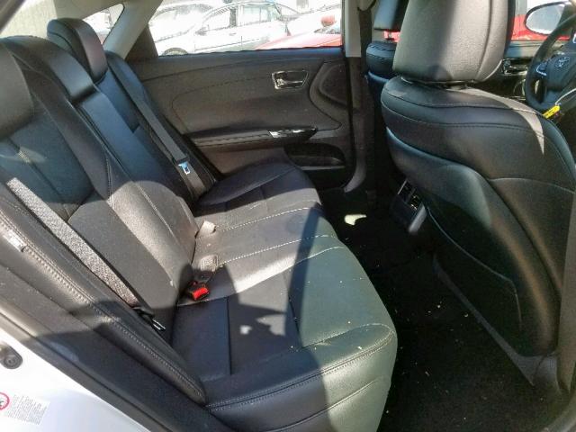 4T1BK1EB9JU265282 - 2018 TOYOTA AVALON XLE WHITE photo 6