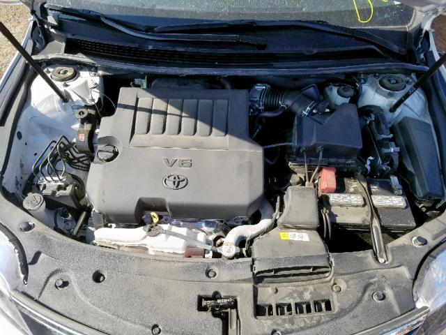 4T1BK1EB9JU265282 - 2018 TOYOTA AVALON XLE WHITE photo 7