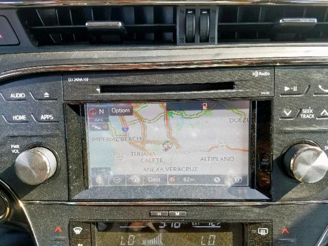 4T1BK1EB9JU265282 - 2018 TOYOTA AVALON XLE WHITE photo 9