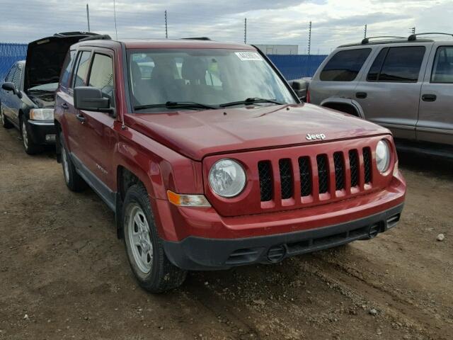 1J4NT2GA6BD178878 - 2011 JEEP PATRIOT RED photo 1