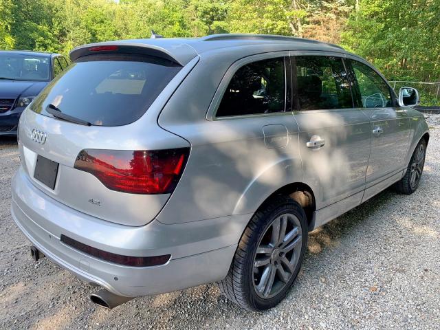 WA1BV74L38D066242 - 2008 AUDI Q7 4.2 QUA SILVER photo 3