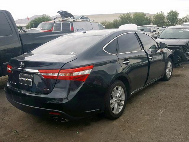 4T1BK1EB9FU175931 - 2015 TOYOTA AVALON XLE BLACK photo 4
