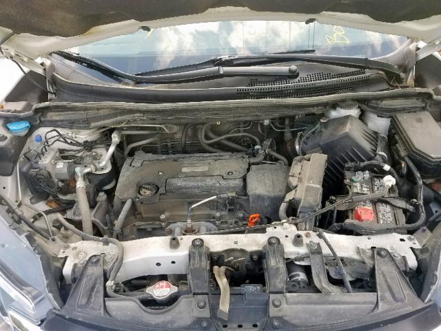 5J6RM4H73GL071460 - 2016 HONDA CR-V EXL SILVER photo 7