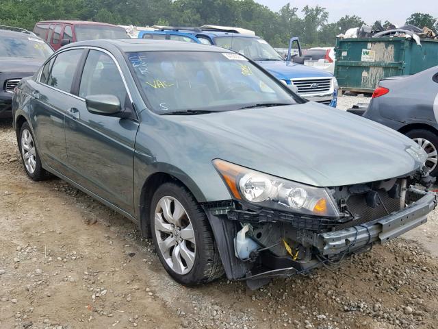 1HGCP2F84AA078702 - 2010 HONDA ACCORD EXL GREEN photo 1