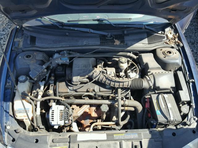 1G1JC524227474365 - 2002 CHEVROLET CAVALIER B BLUE photo 7