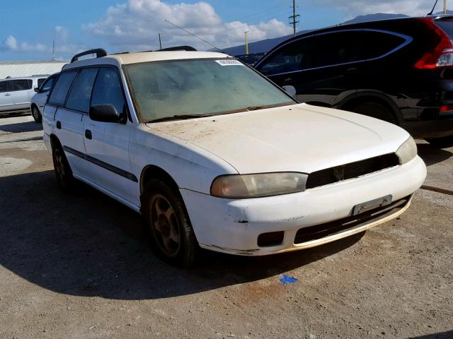 4S3BK6359S6348344 - 1995 SUBARU LEGACY L WHITE photo 1