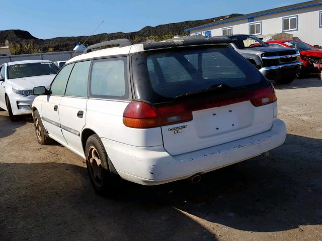 4S3BK6359S6348344 - 1995 SUBARU LEGACY L WHITE photo 3