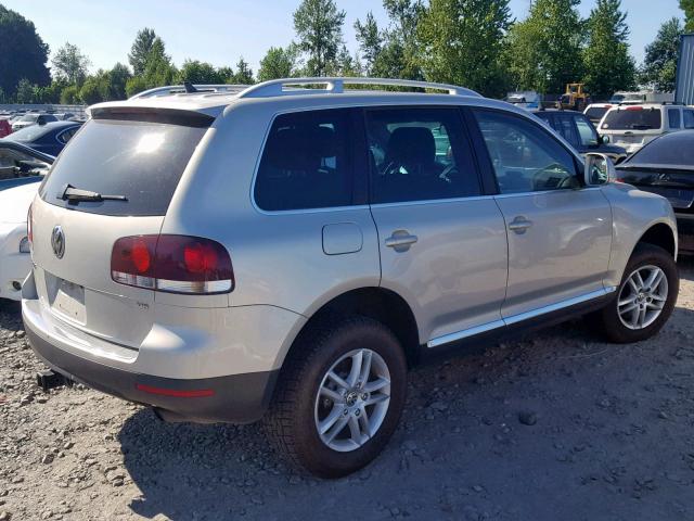 WVGBE77L08D043725 - 2008 VOLKSWAGEN TOUAREG 2 SILVER photo 4
