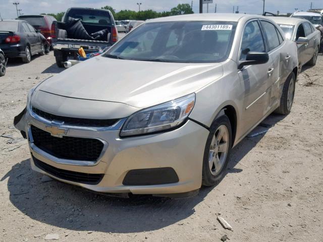 1G11B5SA4GF116688 - 2016 CHEVROLET MALIBU LIM TAN photo 2