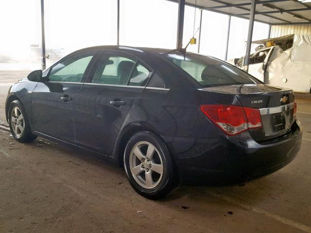 1G1PC5SB5E7163896 - 2014 CHEVROLET CRUZE LT BLACK photo 3