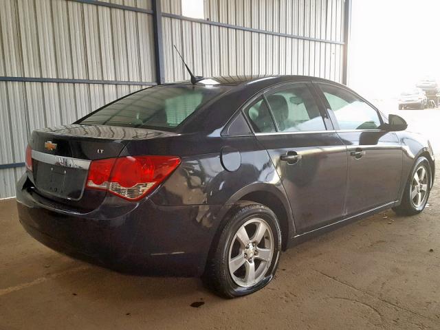 1G1PC5SB5E7163896 - 2014 CHEVROLET CRUZE LT BLACK photo 4