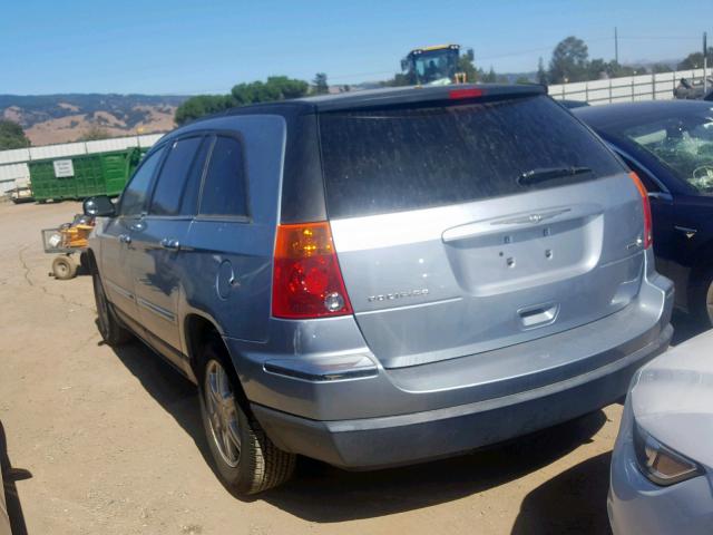 2C8GF68464R624211 - 2004 CHRYSLER PACIFICA BLUE photo 3