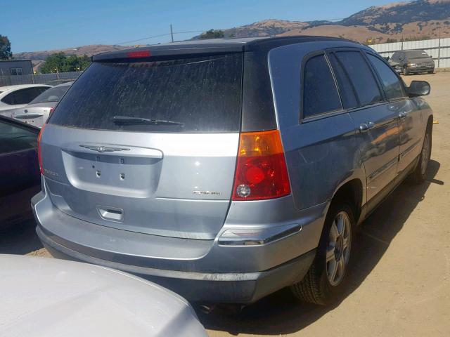 2C8GF68464R624211 - 2004 CHRYSLER PACIFICA BLUE photo 4