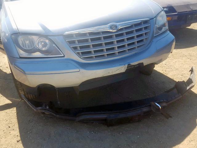 2C8GF68464R624211 - 2004 CHRYSLER PACIFICA BLUE photo 9