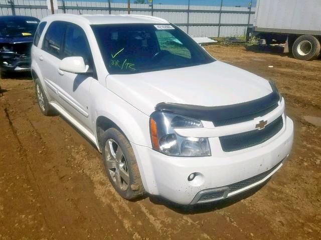 2CNDL037086066242 - 2008 CHEVROLET EQUINOX SP WHITE photo 1