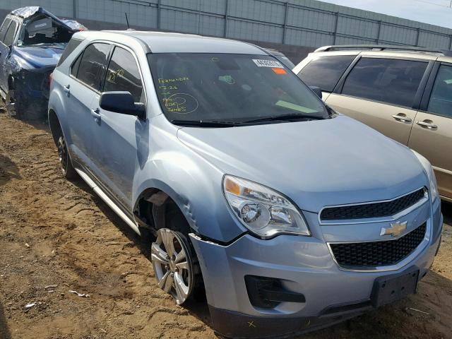 2GNALLEK0F6290075 - 2015 CHEVROLET EQUINOX L BLUE photo 1