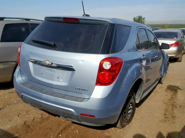 2GNALLEK0F6290075 - 2015 CHEVROLET EQUINOX L BLUE photo 4