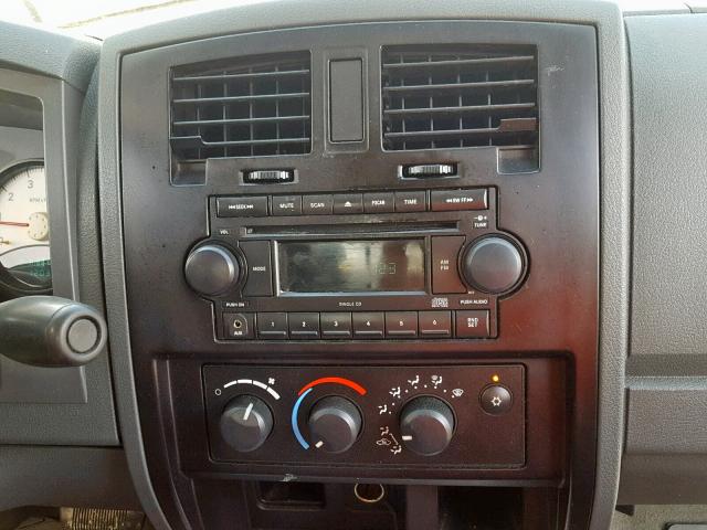 1D7HE28K57S265068 - 2007 DODGE DAKOTA QUA SILVER photo 9