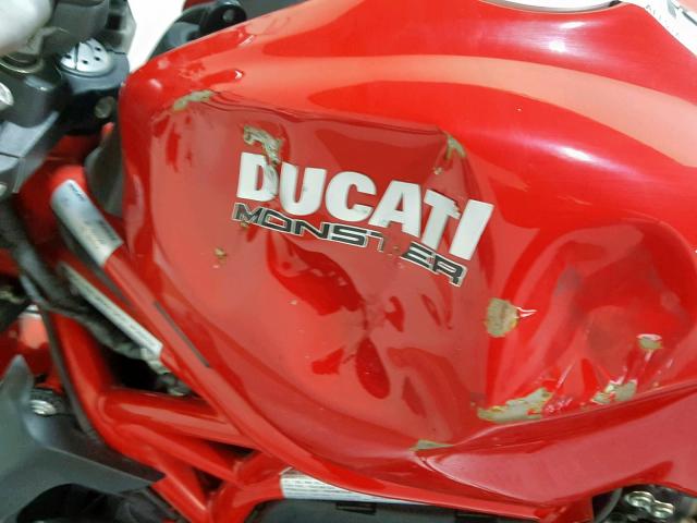 ZDM1RBSW6FB006264 - 2015 DUCATI MONSTER 12 RED photo 16