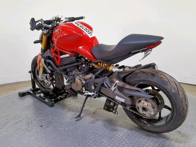 ZDM1RBSW6FB006264 - 2015 DUCATI MONSTER 12 RED photo 6